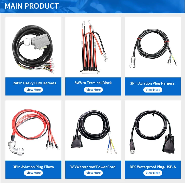 Sample Customization Fpic OEM ODM Service Industrial Wire Harness Industrial Cable