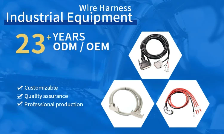 Sample Customization Fpic OEM ODM Service Industrial Wire Harness Industrial Cable