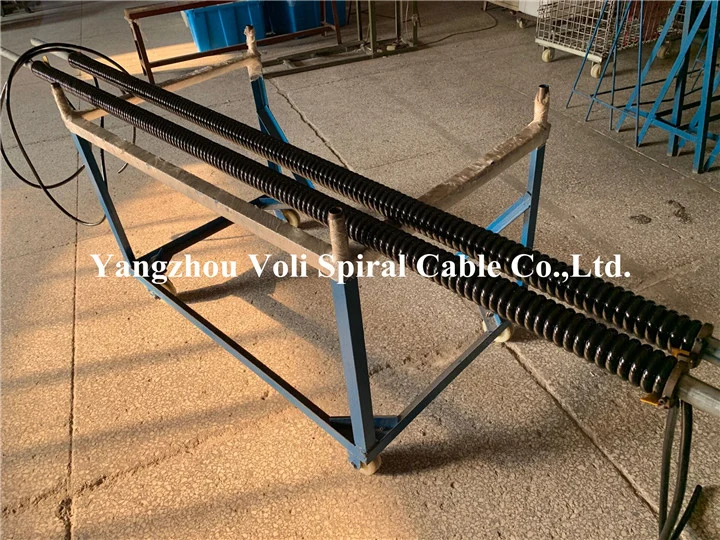 Customized Multicore Power Cable Wire Spiral Cable Coil Cable for LED Portable Mobile Generator Light Tower